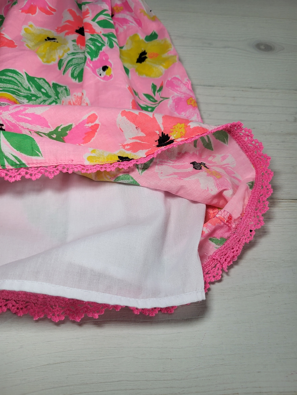 Tommy Bahama Girl's Lot Of 2 Dresses Tropical Floral Cotton Spring Summer. - Picture 6 of 11